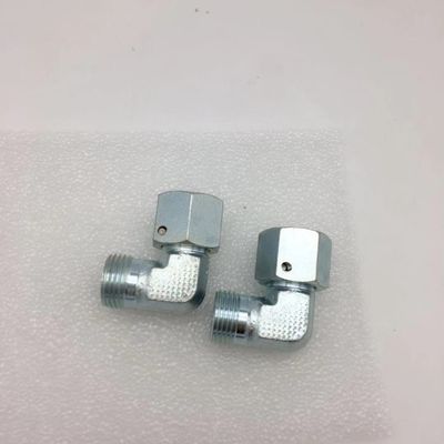 Мужчина локтя 90 градусов переводит совместные метрические переходники JIC NPT шланга гидравлические